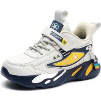 Boys' Sneakers Spring Running Shoes CuHK Kids' Net Leather Casual Shoes Anti-slip And Wear-resistant