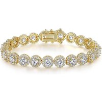 & Jewelry 5mm Tennis Cuban Link Bracelet Elegant Zirconia Chain Bracelet Everyday Wear & Special Occasions
