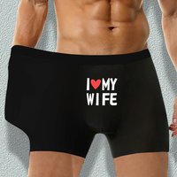 Cross border European American boxer shorts thin light elastic comfortable printed solid mid waist shorts pants