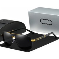 Boutique 2023 Fashionable Polarized Sunglasses Large Frame Sunglasses Driving Fishing Glasses Sun Shading