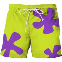 Patrick Star Style 3D Digital Printing Beach Pants Shorts