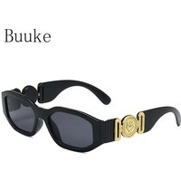 New Retro Irregular Square Sunglasses For Women Men Fashion Designer Small Frame Sun Glasses Trending Product Shades