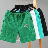 Men's Clothing Plus Size Plus Size Fat Man Summer Loose Men's Shorts Trendy Fashion Five Point Beach Pants Casual Mid Pants