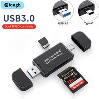 Card SD TF USB 2.0/3.0 to Type C Card Adapter for PC Laptops USB Micro SD Card High Speed Multi Smart Card