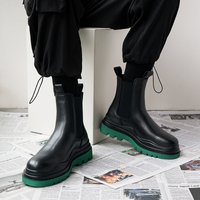 British Style Fancy Green Bottom Boots