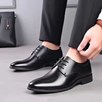 Spring Autumn British Casual Business Dress Shoes Shoes Inner Height Increase Shoes Wholesale Shoes Casual Shoes Suit