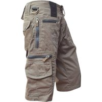 Clothing Cropped Trousers Loose Straight Summer Large Trendy Casual Mid Pants Pocket Pure Cotton Work Shorts
