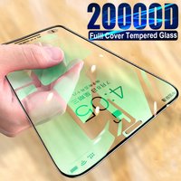 20000D Full Protective Glass iPhone 12 mini 13 Pro Max X XR Screen Protector iPhone 11 pro Max Tempered Glass Film