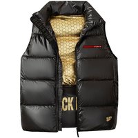 Thickened Cotton Vest Print Design Windproof & Warm Winter Puffer Sleeveless Jacket 