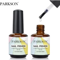 Parkson 15ml Fast Air Dry Primer Acid Free UV Gel Base Primer No Need UV LED Lamp Soak Off Gel Nail Polish For Nail Art Design