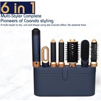 6 1 Electric Iron Dryers Curling Rollers Hair Curler Dryer Straightening Brush