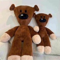 Mr. Bean Teddy Bear Plush Toy Cute Cartoon Sleeping Doll Soft Bear Rag Doll