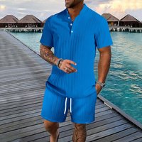 Clothing Summer Shirt Casual Loose Short Sleeved Shorts Beach Suit