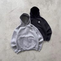 Cross Border Zipper Hooded Sweatshirt Spring Loose Retro Cardigan Jacket