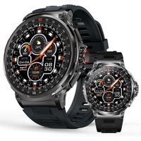 New V69 Smartwatch With Bluetooth Calling 1.85inch Large Round Screen Heart Rate Blood Oxygen Multi-Sport Long Battery