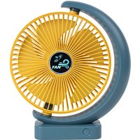 Mini USB Desk Fan Better Cooling Perfect Strong Airflow Whisper Quiet Portable Fan Desktop Office Table 3 Speeds 8 inch