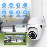 PTZ WIFI IP Camera Audio CCTV Surveillance Cam Outdoor 4X Digital Zoom Night Vision Wireless Waterproof Security