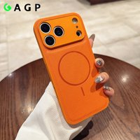 For Iphone17promax Magnetic Leather Pattern Matte Phone Case Iphone 17 16 14 15 13 12 Pro Max Plus 11 For Cover