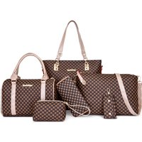Women's bag fashion six piece mother and child bag large capacity single shoulder handbag messenger bag