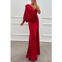 Women’s Clothing New V Neck Sexy Fashion Design Dress Evening Dress