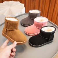 2024 winter item cotton shoes thick velvet warmth snow boots