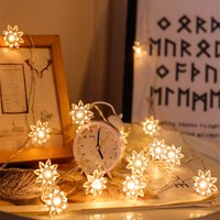 Guirnalda de luces LED solares con alimentación por USB y batería, resistente al agua IP44, ideal para jardín, patio, Navidad, fiestas, bodas, 8