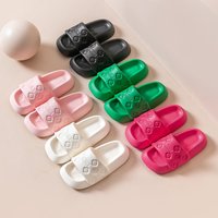 Summer fashion slippers summer EVA home indoor outdoor non slip odor resistant lightweight thick bottom couple platform flip flops