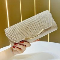 New Shiny Evening Clutch Summer Women's High-end Luxury Fashionable Crossbody Bag