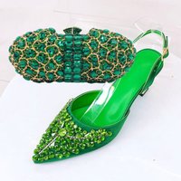 Women's Italian Designer Crystal Diamond Stiletto Heels Pointed Toe Shoes Summer Evening New Luggage & Bags
