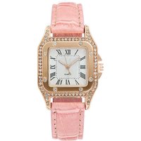 explosions ladies PU leather strap watch fashion casual diamond quartz watch in stock