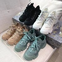 High Edition D Family Dad 2024 Lace Up Thick Inner Heightening Naked Cake Sole Sports Shoes Super Hot