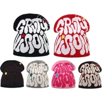 Winter Herbst gestrickte Wolle minus zwei Mütze Cargo Y2k Mütze für Männer Frauen Kanye Mützen Gorras Hombre Top halten warm Hut wind dicht