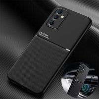 Samsung Galaxy A54 Case Car Holder Plate Magnetic Phone Case Samsung A54 a54 54 Soft Silicone Leather Back Cover