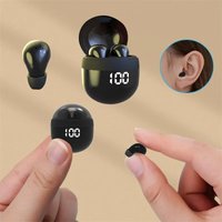 Invisible Headphones TWS Mini Earphones Wireless Bluetooth 5.3 Earbuds Microphone Noise Reduction Ear Headset