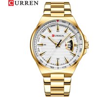 Classic Business Quartz Watch Date Display Large Dial Waterproof Wristwatch Large Dial Watch Waterproof Watch