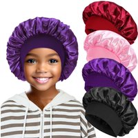 Children’s Colored Caps Stretch Caps Baby Hair Caps