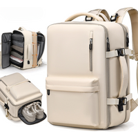 Fashionable men's backpack with high-end feel, large capacity women's trendy travel backpack, waterproof computer bag