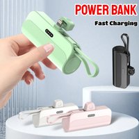 Portable Power Bank 10000mAh Quick Charge 2 1 Mini External Battery Charger Cases IPhone 15 14 13 12 Pro Max
