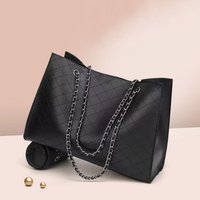 Fashion Quilted Chain Handbag Shoulder 2025 Style Elegant Versatile Large Capacity Mother Daughter Bag