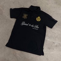 Retro Polo Shirt With Embroidered Lettering – Vintage-Inspired Y2k Streetwear Top (S-Xl, Classic Colors)