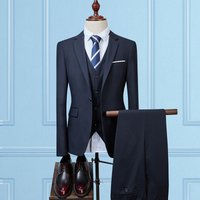 Clothing Wholesale Suits Slim Fit Business Handsome Suits Professional Work Clothes Wedding Wedding Three Piece Suits