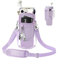 Ice Cup Water Bottle Tote Bag Neoprene Printed Pattern Cup Cover Stanley Letters Cold Insulation Protection Cup Cover