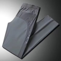 Clothing Ice Silk Casual Pants Summer Outdoor Quick Drying Sports Straight Pants Thin Trousers Breathable Large Pants