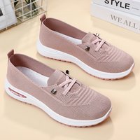shoes Breathable light comfortable casual shoes flying woven shoes