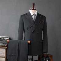 clothing double breasted suit suit wedding groom suit jacket