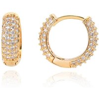 Voghion Deal Enjoy 14% Off Mens Hip Hop Zircon Round Earrings