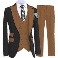 Mans clothing Hair suit bridegroom wedding dress stage host singer performance suit best man dress