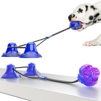 Interactive Suction Cup Dogs, TPR Ball Elastic Ropes, IQ Treat Toys, Pet Supplies For Puppies, Dog Teeth Cleaning, By PawParty Store