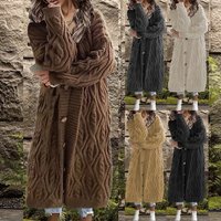 clothing knitted loose button long knitted sweater cardigan jacket
