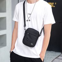 Men's Extra One Mini Hanging Bag, Trendy Brand Straddle Small Backpack, Lightweight Boys' Cross Shoulder Bag